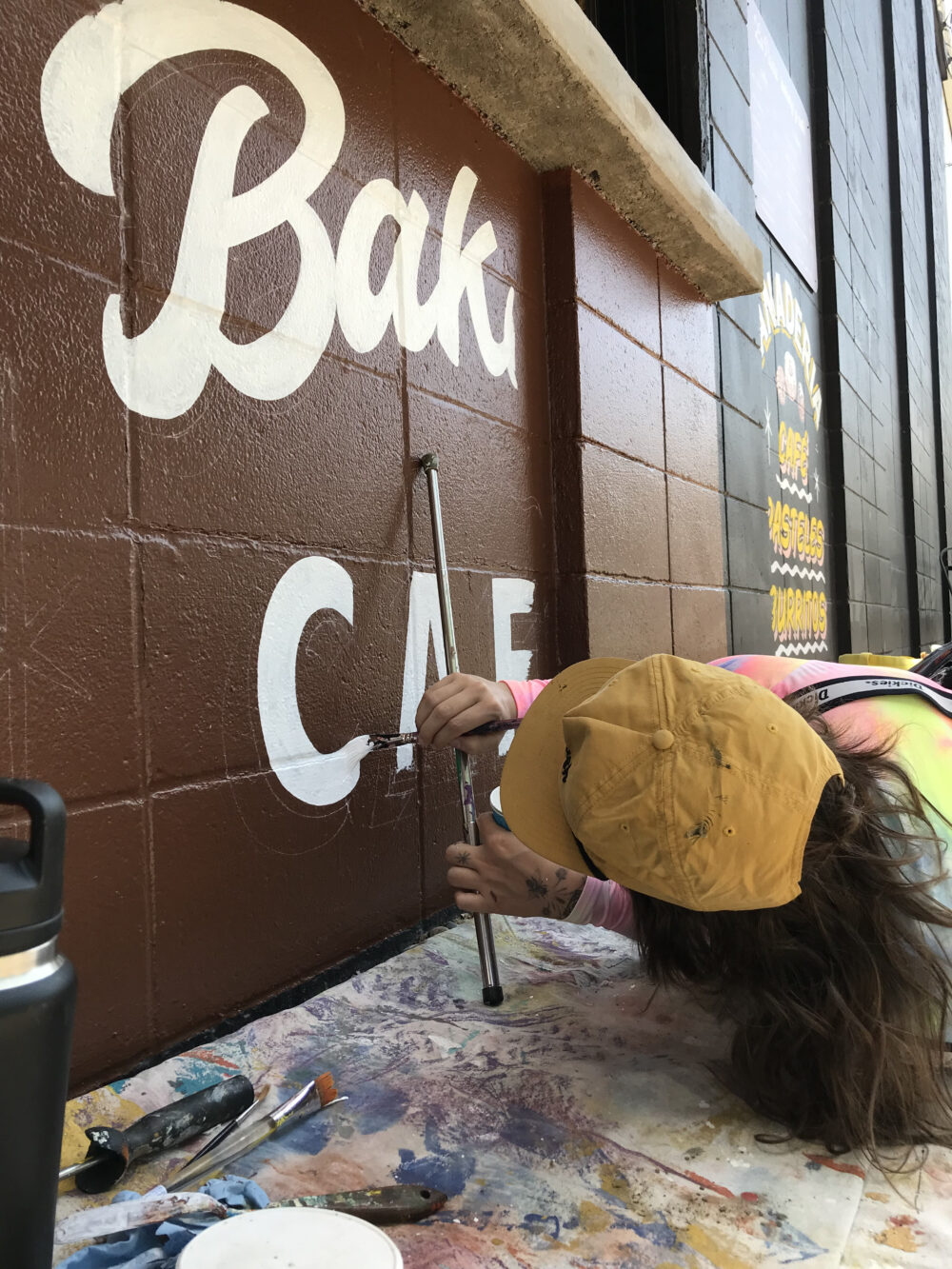 Shelby Rodeffer sign painting